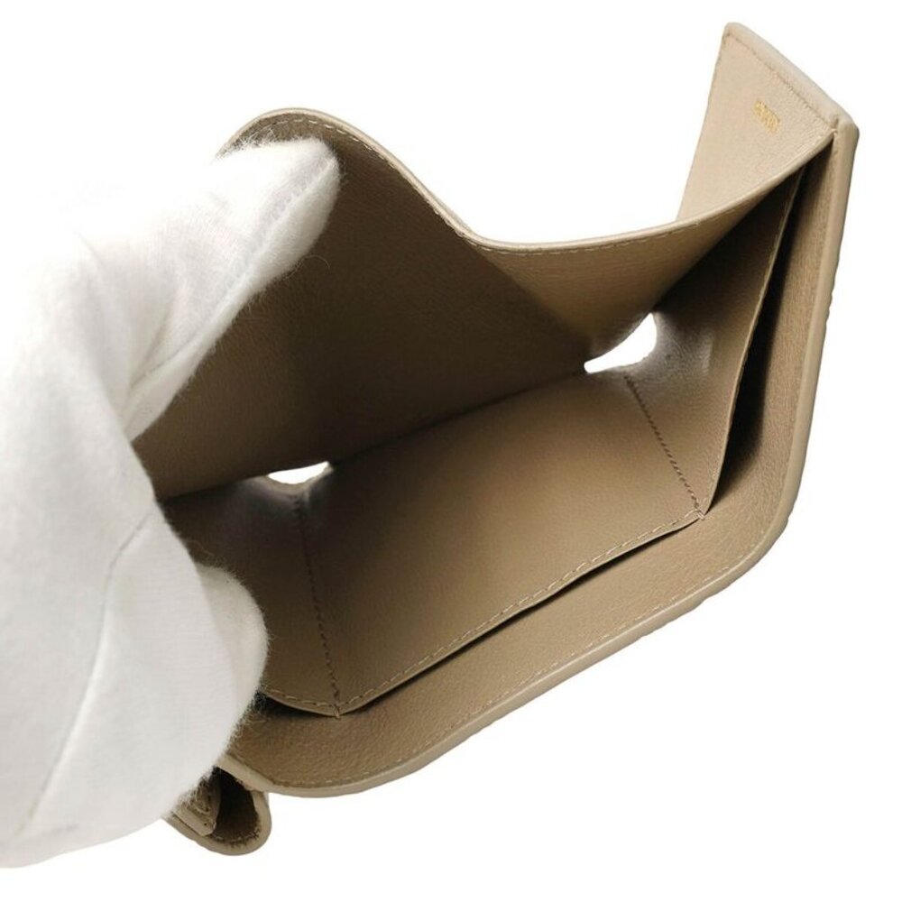 Balenciaga Tri-Fold Wallet in Signature Taupe - Picture 6 of 9